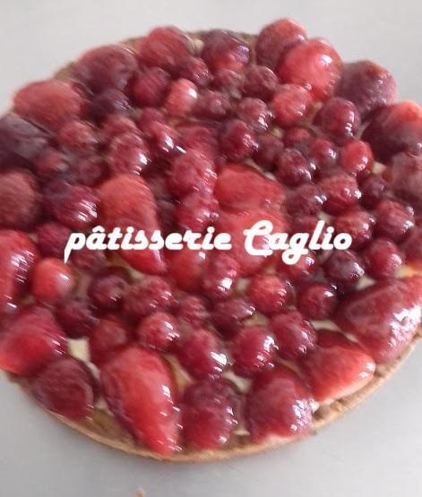 tarte aux fraises