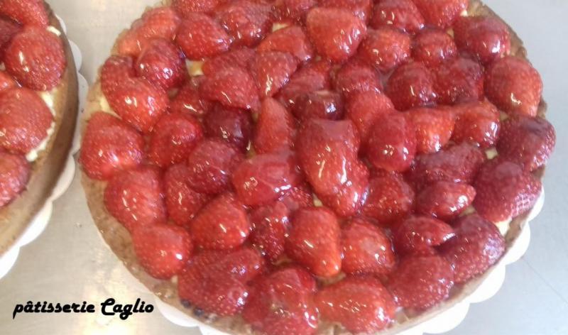 tarte aux fraises